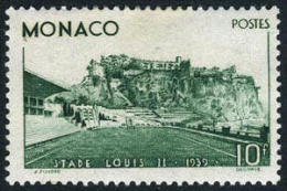 Monaco #176 Mint Hinged Louis II Stadium From 1939 - Unused Stamps