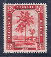 Belgian Congo, Scott # 187 MNH Palm Trees, 1942 - 1923-44: Ungebraucht