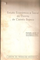 Castelo Branco - Estudo Económico E Social Do Distrito, 1975, 100 Páginas + Anexos + Gráficos + Tabelas - Libri Vecchi E Da Collezione