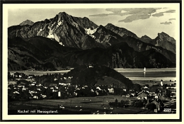Kochel Am See  -  Mit Herzogstand  -  Ansichtskarte Ca.1955    (1909) - Penzberg