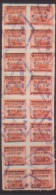 CHINA CHINE  SUZHOU REVENUE STAMP $100/1f X16 - Unused Stamps
