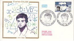 FRANCE - FDC - 1984 - EVARISTE GALOIS - TIMBRE N°2332 - 1980-1989