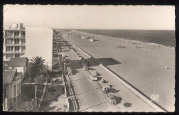 CPSM CANET Plage Boulevard De La Côte Vermeille ( Voitures Cars Peugeot Simca Chambort Renault ) - Canet En Roussillon