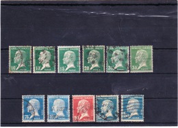 FRANCE 1923-26   PASTEUR  YT ENTRE 170 ET  181   TB - 1922-26 Pasteur