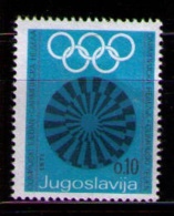 YUGOSLAVIA 1971 - SEMANA OLIMPICA - YVERT Nº  1311 - Unused Stamps