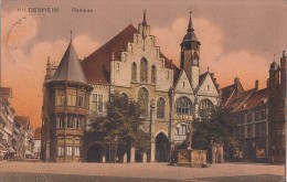 AK Hildesheim Rathaus Color Gelaufen 13.9.12 - Hildesheim