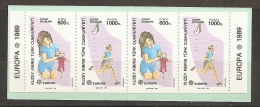 EUROPA-CEPT - CHIPRE TURCO 1989 - Yvert #C228 - MNH ** - 1989