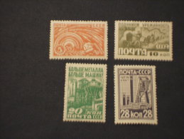 RUSSIA - 1929 PROPAGANDA 4 Valori - NUOVI(+) - TEMATICHE - Unused Stamps