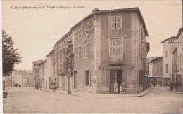 ST SYMPHORIEN SUR COISE (RHONE) LA POSTE (PERSONNAGES DEVANT) - Saint-Symphorien-sur-Coise