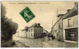 78 - SAINT-NOM-LA-BRETÈCHE - La Mairie Et La Poste - Animée - St. Nom La Breteche