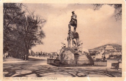 TORINO-MONUMENTO A GARIBALDI-VIAGGIATA NEL 1932 X GENOVA-ORIGINALE D'EPOCA 100% - Altri Monumenti, Edifici