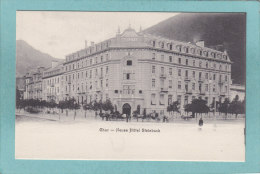 CHUR  -  NEUES  HOTEL  STEINBOCK -  TRES BELLE CARTE ANIMEE   - - Coira