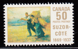 Canada MH Scott #492 50c Return From The Harvest Field By Suzor-Cote - Unused Stamps