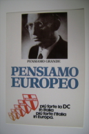 1985  BARI   IX FESTA DELL'AMICIZIA    DC LIBERTAS    DEMOCRAZIA CRISTIANA PARTITO POLITICA   NON VIAGGIATA COME DA FOTO - Parteien & Wahlen