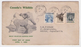 Old Letter - Canada - Airmail