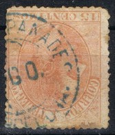 Sello 15 Cts Alfonso XII 1882, Fechador Azul Trebol VILAFRANCA Del PANADES (Barcelona), Num 210 º - Used Stamps