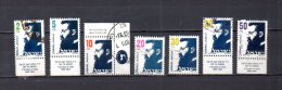 Israel   1986  .-   Y&T  Nº   960 - 962 - 963/966 - Oblitérés (sans Tabs)