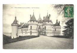 Cp, 41, Chaumont-sur-Loire, Le Château, Voyagée 1912 - Autres & Non Classés