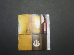ISRAEL 1991 MEMORIAL DAY MINT TAB  STAMP - Unused Stamps (with Tabs)