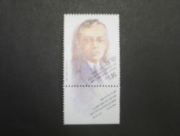 ISRAEL 1990 ZEEV JABOTINSKY 50TH ANNIVERSARY DEATH  MINT TAB  STAMP - Unused Stamps (with Tabs)