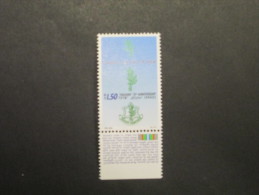 ISRAEL 1990 HAGANA 70TH ANNIVERSARY MINT TAB  STAMP - Unused Stamps (with Tabs)
