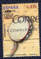 ESPAGNE Oblitération Thématique Used Stamp Tambourine Pandereta 2013 - Used Stamps