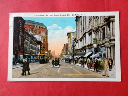 NY - New York > Buffalo  Main Street  1923 Cancel  --- Ref 1010 - Buffalo