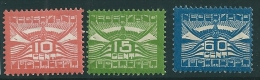 Netherlands Air 1921  SG 239-41 MM* - Airmail