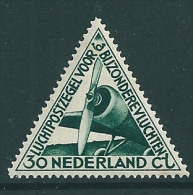 Netherlands Air 1933  SG 417 MM* - Poste Aérienne