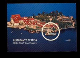 ISOLA BELLA STRESA Lago Maggiore : Ristorante Elvezia   Fam. Marcacci Rossi - Tresa