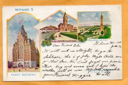Milwaukee WI 1900 Postcard - Milwaukee