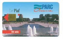 PIAF LE HAVRE - Ref Passion Piaf 76600-1 PARC OCEANE DATE 07/92  1000 Ex. - Parkeerkaarten