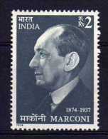 India - 1974 - Marconi Birth Centenary - MH - Unused Stamps