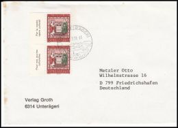 Switzerland 1971, Cover Unterageri To Friedrichshafen - Briefe U. Dokumente