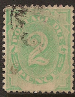 AUSTRALIA 1902 2d Postage Due SG D3 VFU UZ161 - Segnatasse