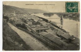 SERRIERES  -  Vue Générale Et Route D´Annonay . - Serrières