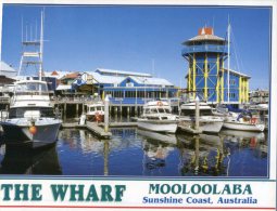 (050) Australia - QLD - Mooloolaba Wharf And Boats - Sunshine Coast