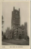 CAMBS - ELY CATHEDRAL WEST FRONT RP Ca149 - Ely