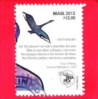 BRASILE - 2012 - USATO - Uccelli - Birds - Oiseaux - Passero - Ser Passaro - 2.00 - Used Stamps