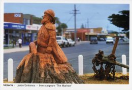 Tree Sculpture - The Mariner, Lakes Entrance, Victoria - Gottschalk Unused - Altri & Non Classificati
