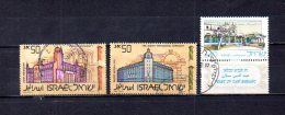 Israel   1986  .-   Y&T  Nº   977/978 - 982 - Oblitérés (sans Tabs)