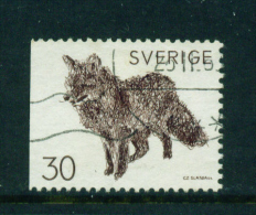 SWEDEN - 1968 Red Fox 30o  Used As Scan - Gebraucht