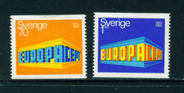 SWEDEN - 1969 Europa Mounted Mint - Neufs