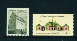 SWEDEN - 1970 Historic Buildings Mounted Mint - Neufs