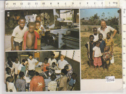 PO9970B# NIGERIA - MISSIONI SALESIANI - BAMBINI - MACCHINA DA STAMPA  VG 1980 - Nigeria