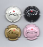 CAPSULES  LANSON  Ref  108 à 111    LA SERIE !!! - Lanson