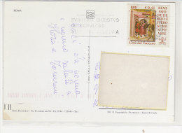 PO0137C# ROMA - POSTE VATICANE  VG - Cartas & Documentos