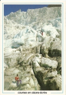 Escalade Courses En Oisans Massif Des écrins Alpes - Alpinistes En Cordée (dos Vierge Cp RARE - Voir Détails Scan) MT782 - Escalade