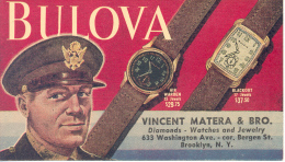 Montres Bulova 1959 Etats-Unis Entier Postal Illustre Voir 2 Scan - Orologeria