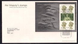 GB 2000 FDC Her Majesty's M/S Show.SHS ( B864 ) - 1991-2000 Decimal Issues